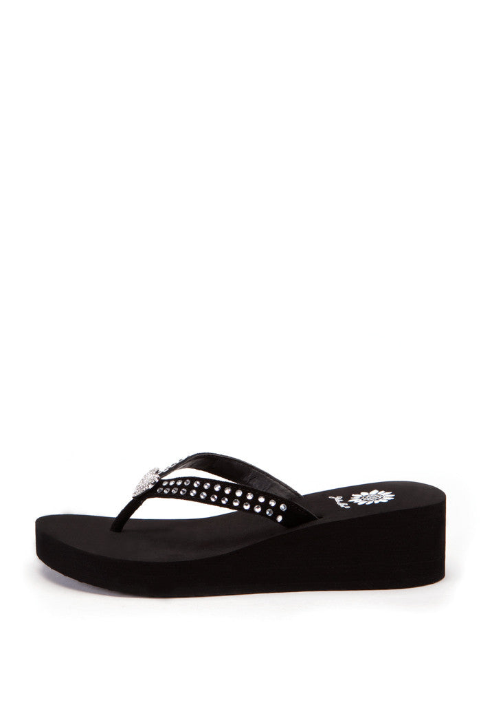 Hanna Flip-Flop in Black