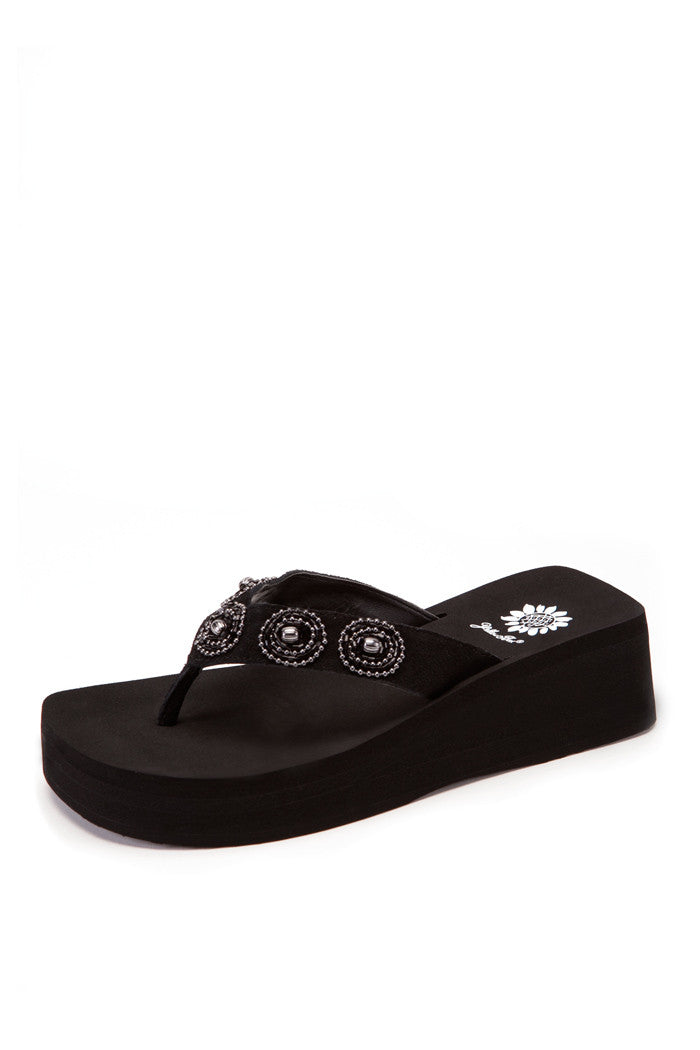 Hanoi Flip-Flop in Black