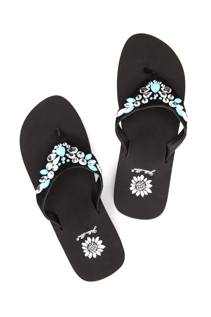 Johanna Flip-Flop in Turquoise