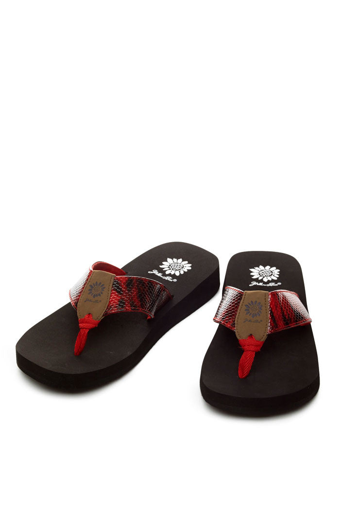 Magenta Flip-Flop in Red