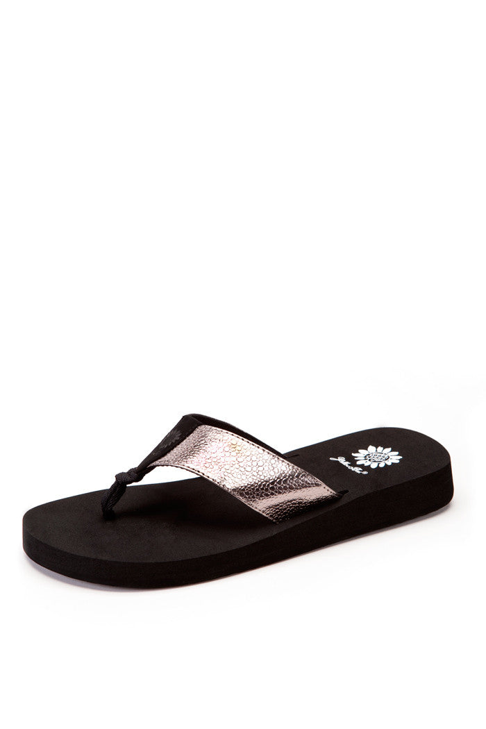 Savana Flip-Flop in Pewter