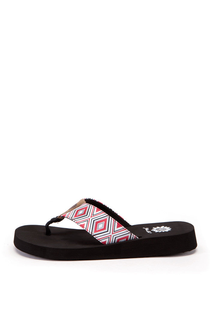 Yadira Flip-Flop in Red