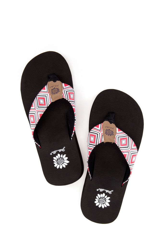 Yadira Flip-Flop in Red