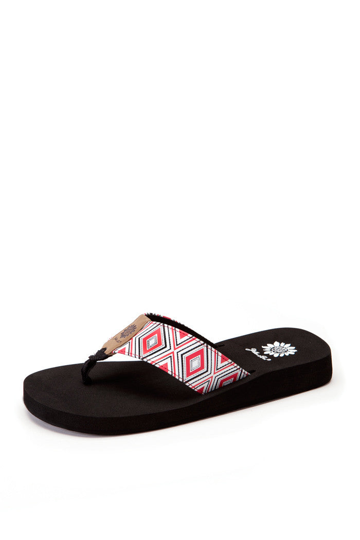 Yadira Flip-Flop in Red