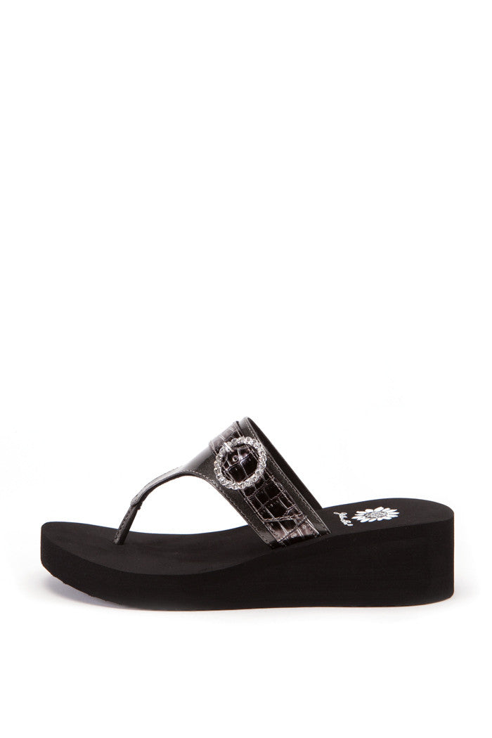 Yoselin Flip-Flop in Pewter