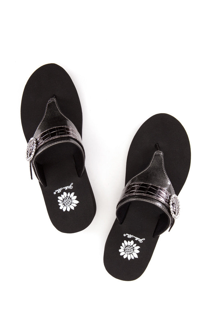 Yoselin Flip-Flop in Pewter