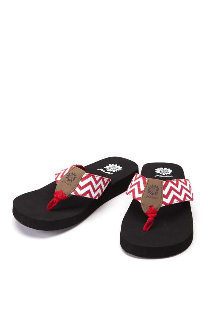 Yulisa Flip-Flop in Red