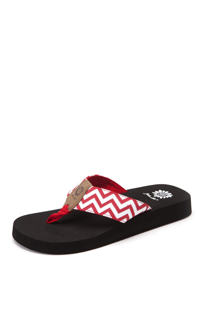 Yulisa Flip-Flop in Red