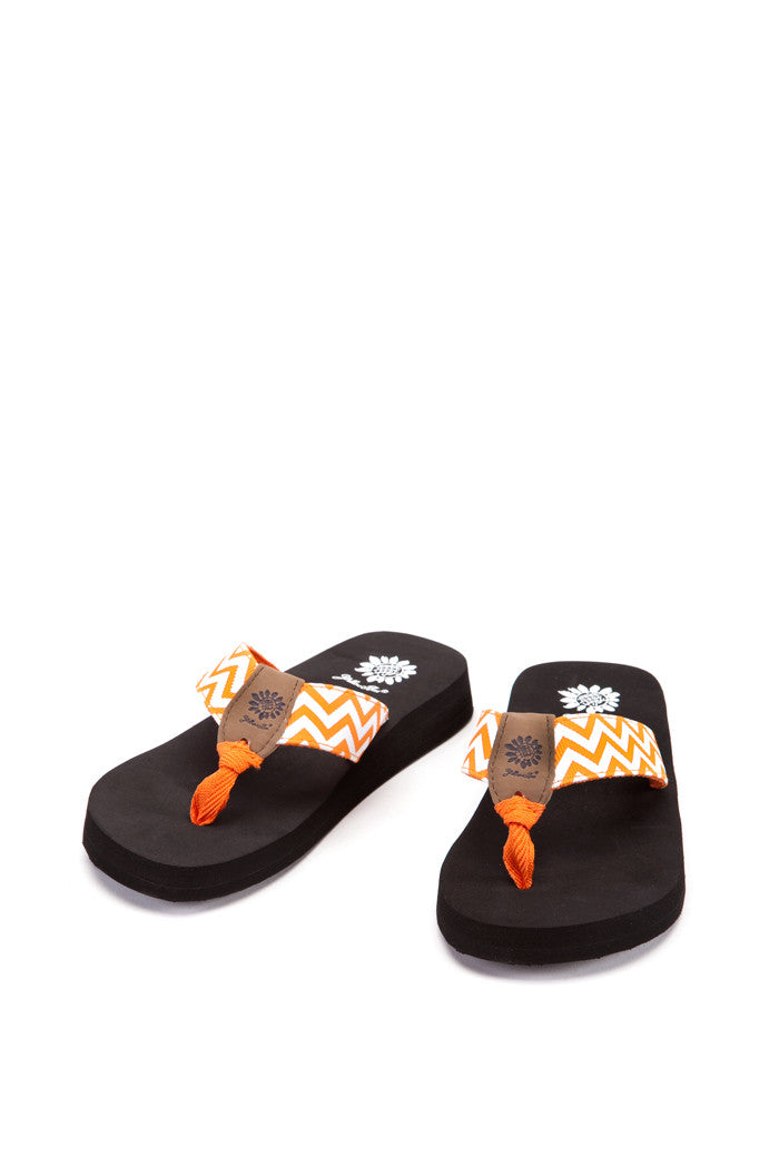 Yulisa II Girl's Flip-Flop in Orange