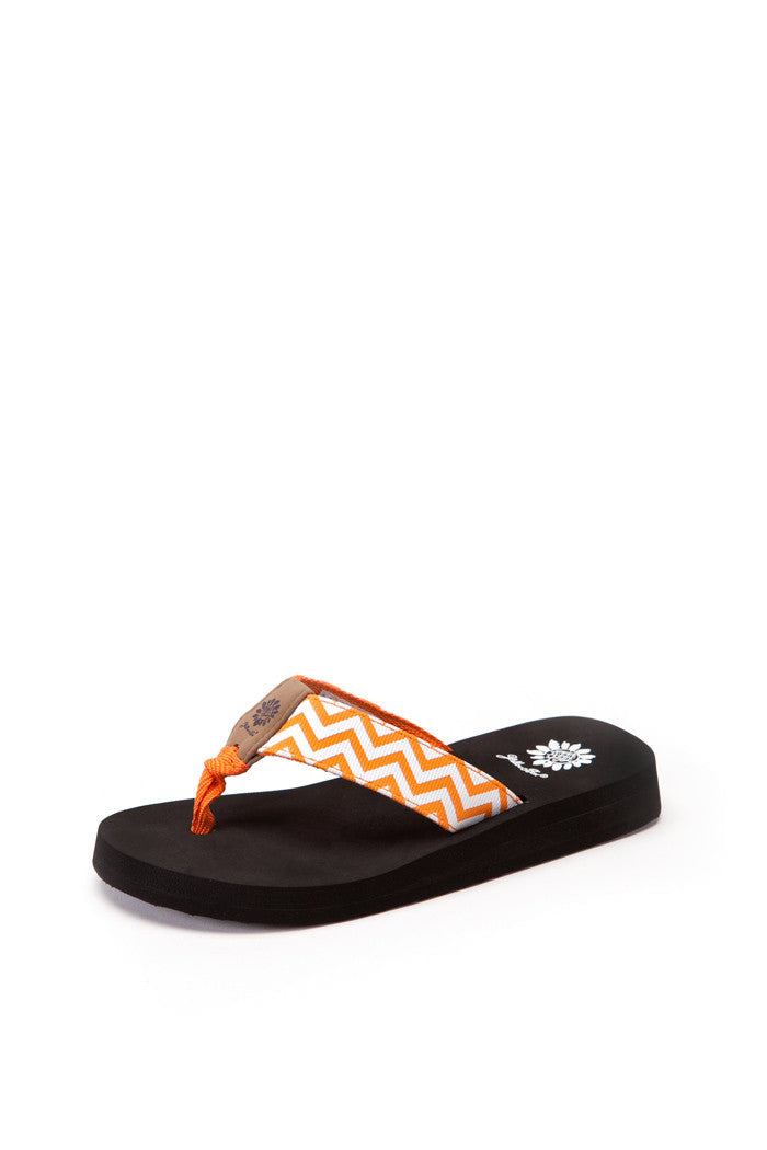 Yulisa II Girl's Flip-Flop in Orange