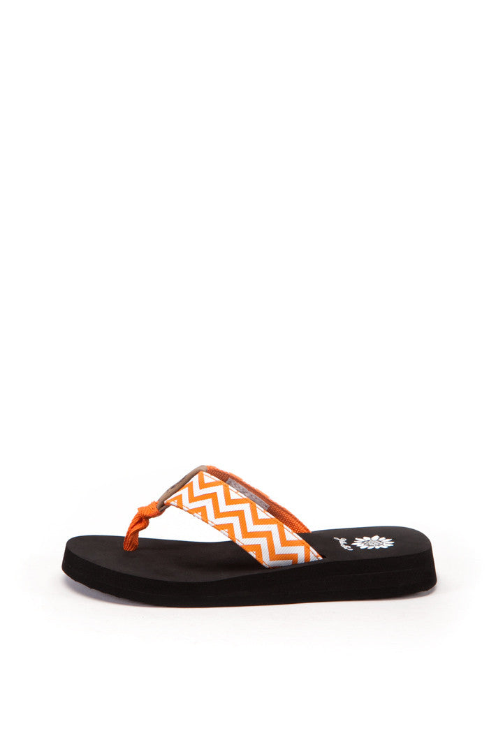 Yulisa II Girl's Flip-Flop in Orange