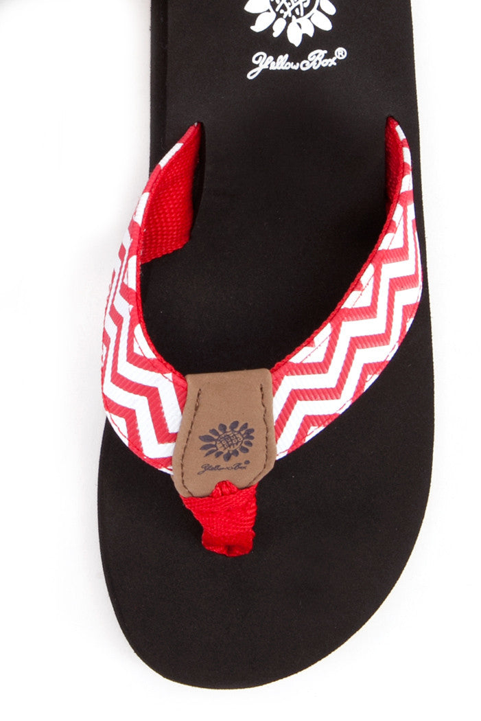 Yulisa II Girl's Flip-Flop in Red