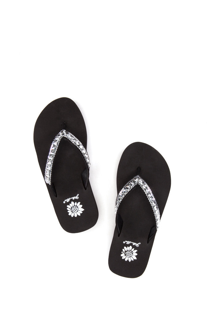 Zabrina II Girl's Flip-Flop in Black