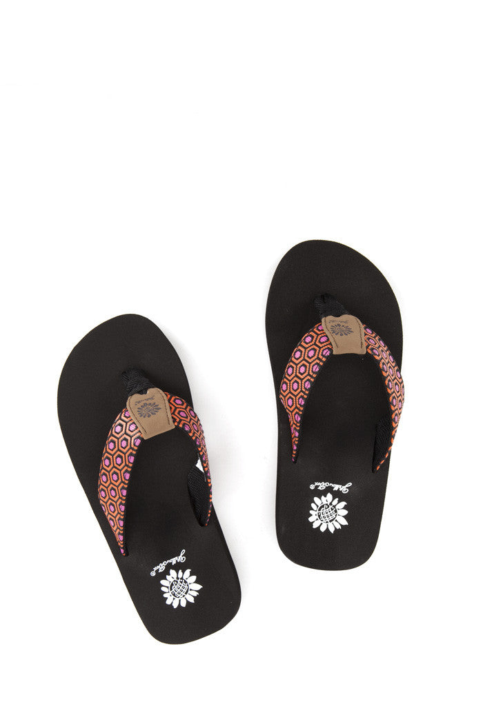 Jolan II Girl's Flip-Flop in Fuchsia