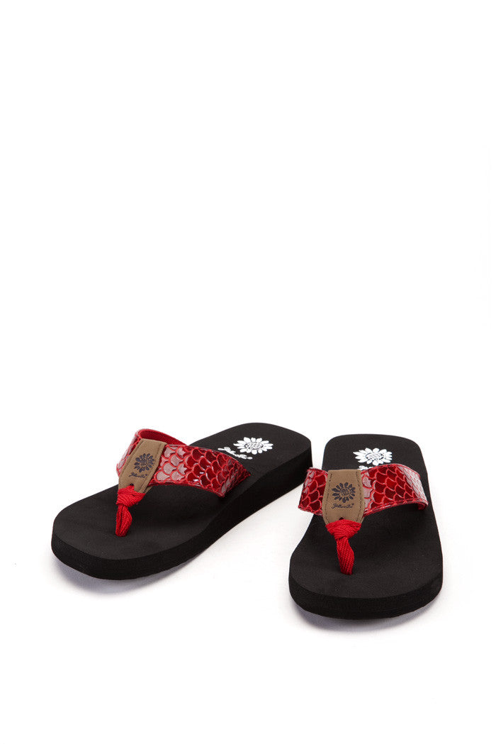 Sammi II Girl's Flip-Flop in Red