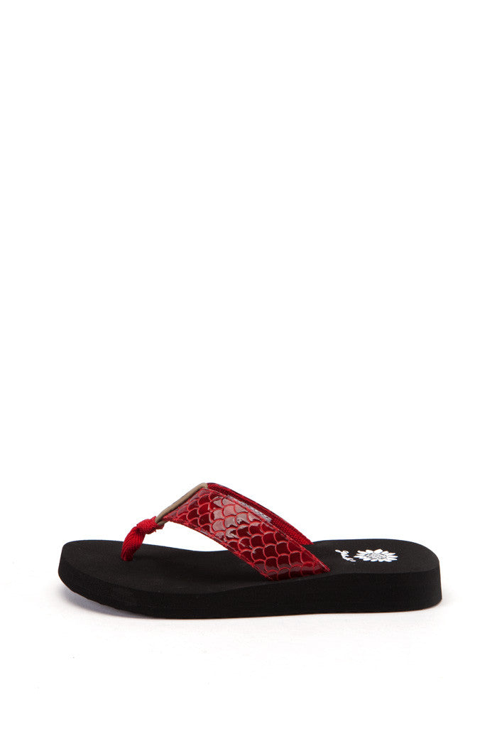 Sammi II Girl's Flip-Flop in Red