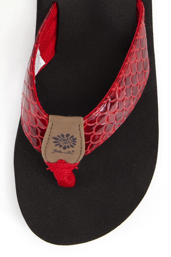 Sammi II Girl's Flip-Flop in Red