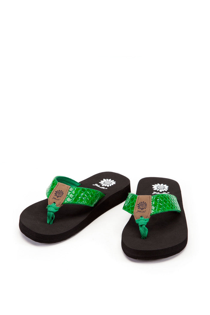 Sammi II Girl's Flip-Flop in Green