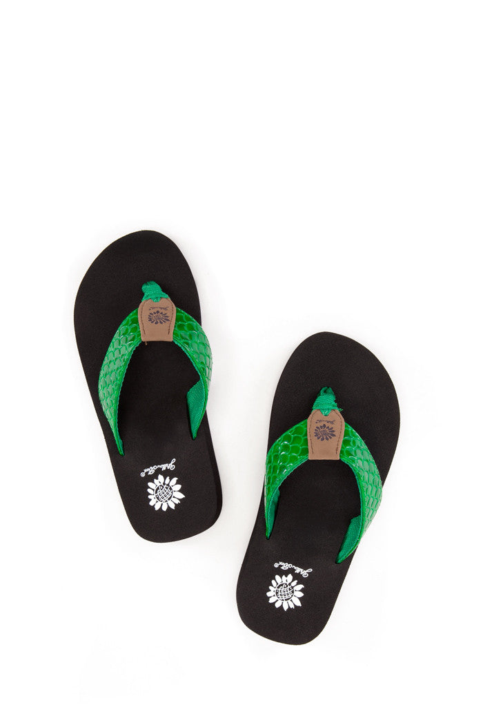 Sammi II Girl's Flip-Flop in Green