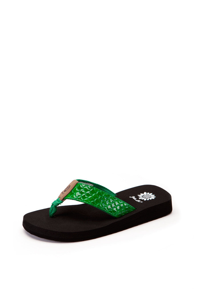 Sammi II Girl's Flip-Flop in Green