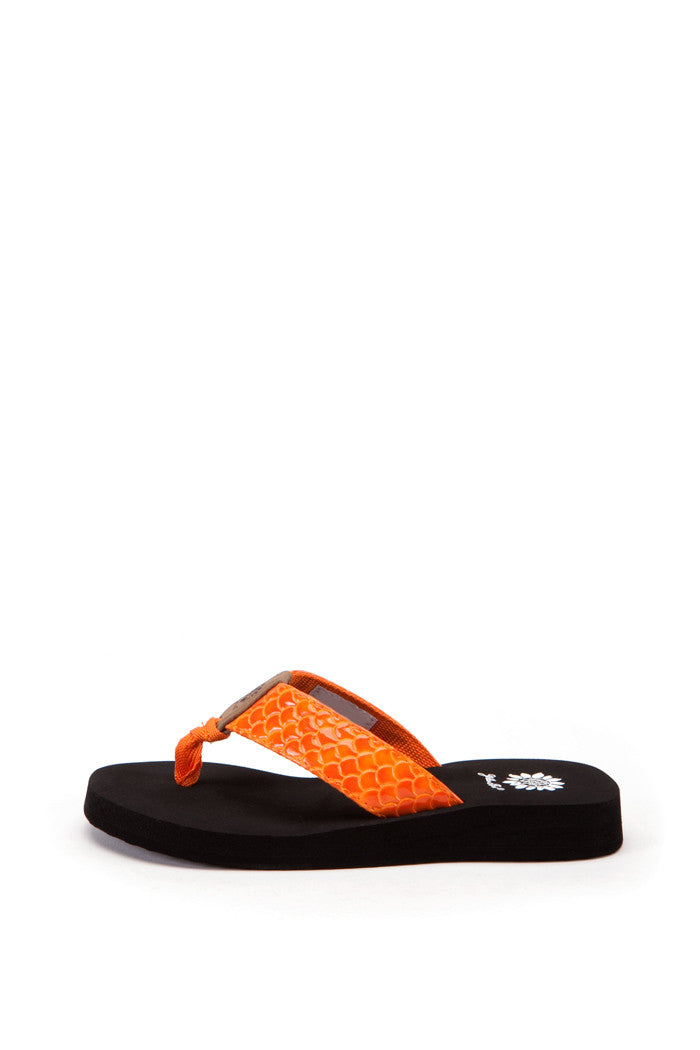 Sammi II Girl's Flip-Flop in Orange