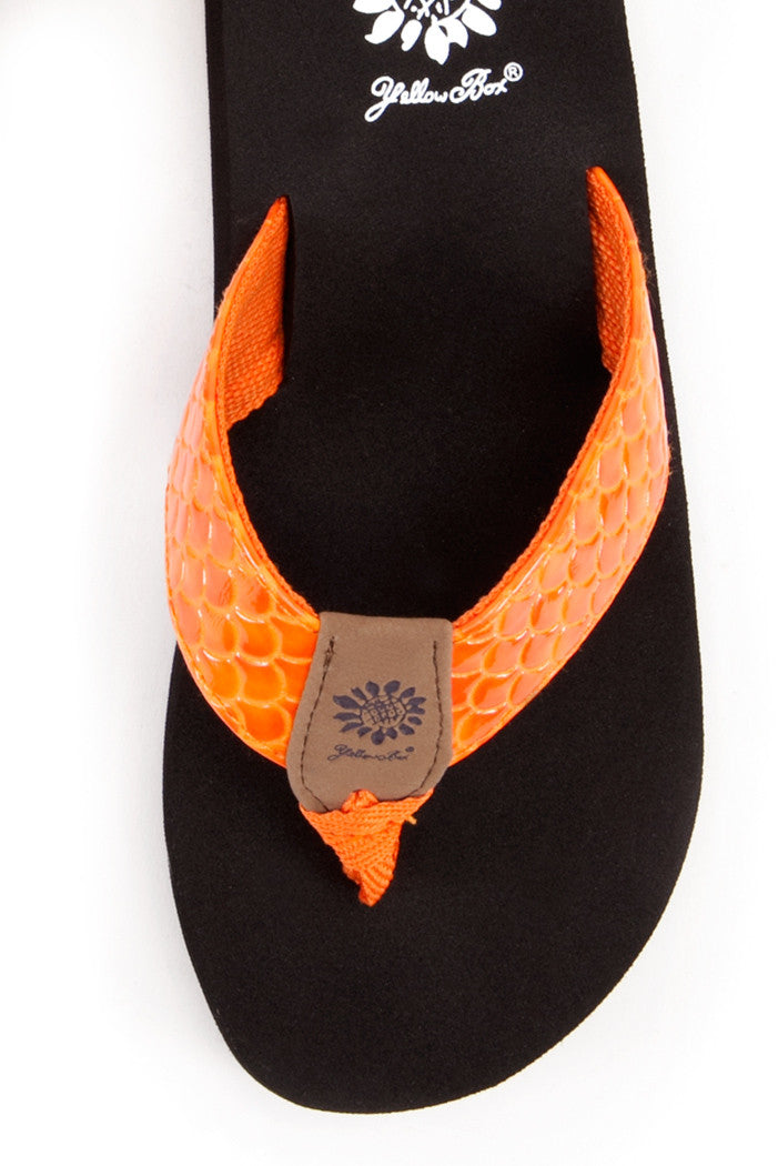 Sammi II Girl's Flip-Flop in Orange