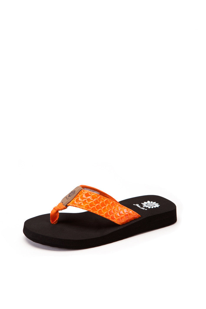 Sammi II Girl's Flip-Flop in Orange