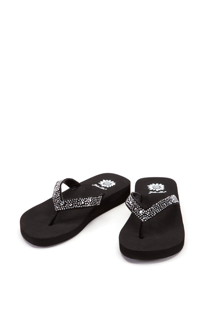 Zeus II Girl's Flip-Flop in Black