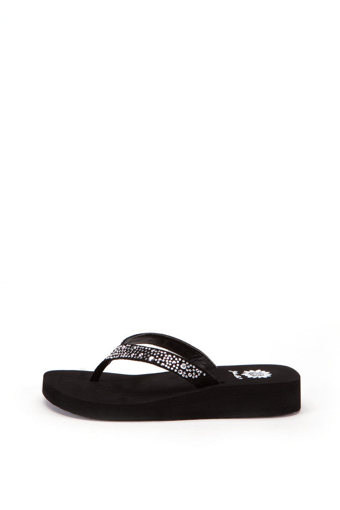 Zeus II Girl's Flip-Flop in Black