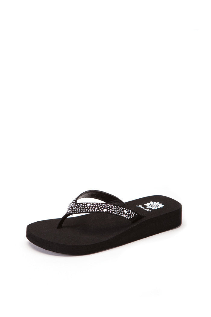 Zeus II Girl's Flip-Flop in Black