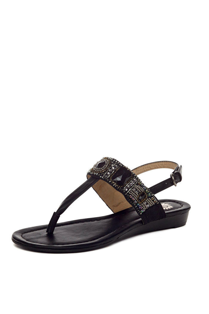 Edalene Sandal in Black
