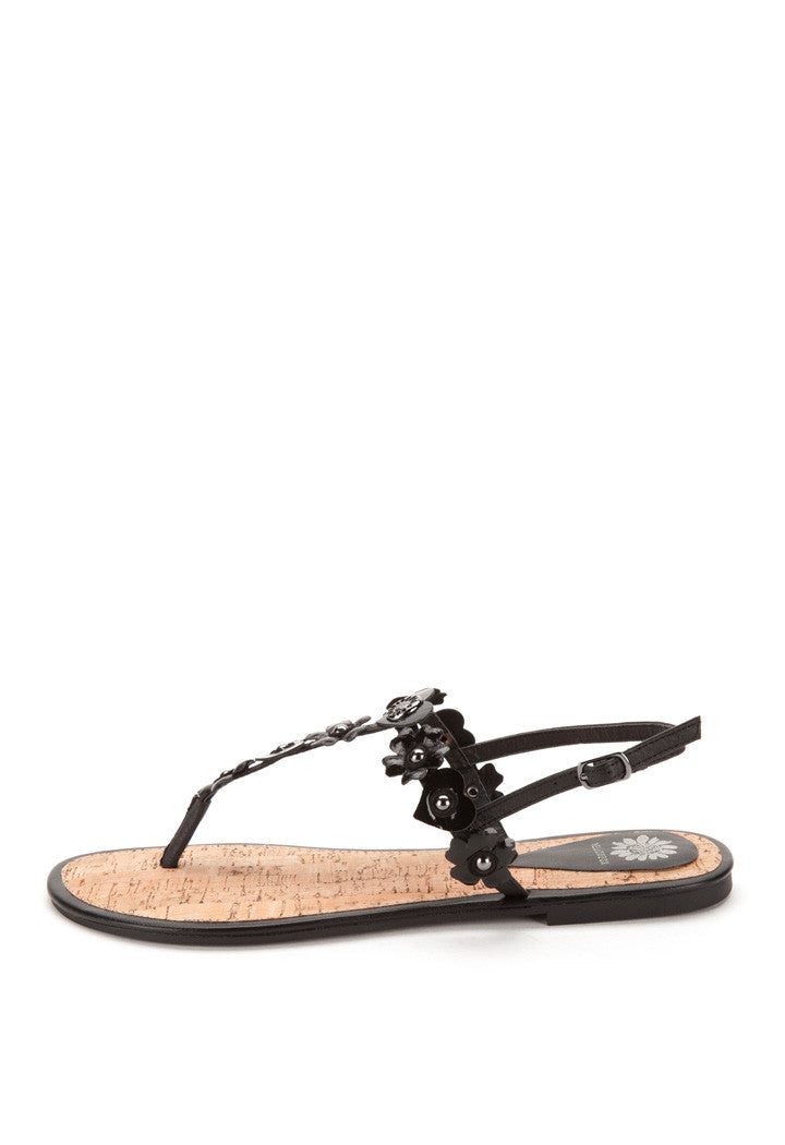 Honeysuckle Sandal in Black