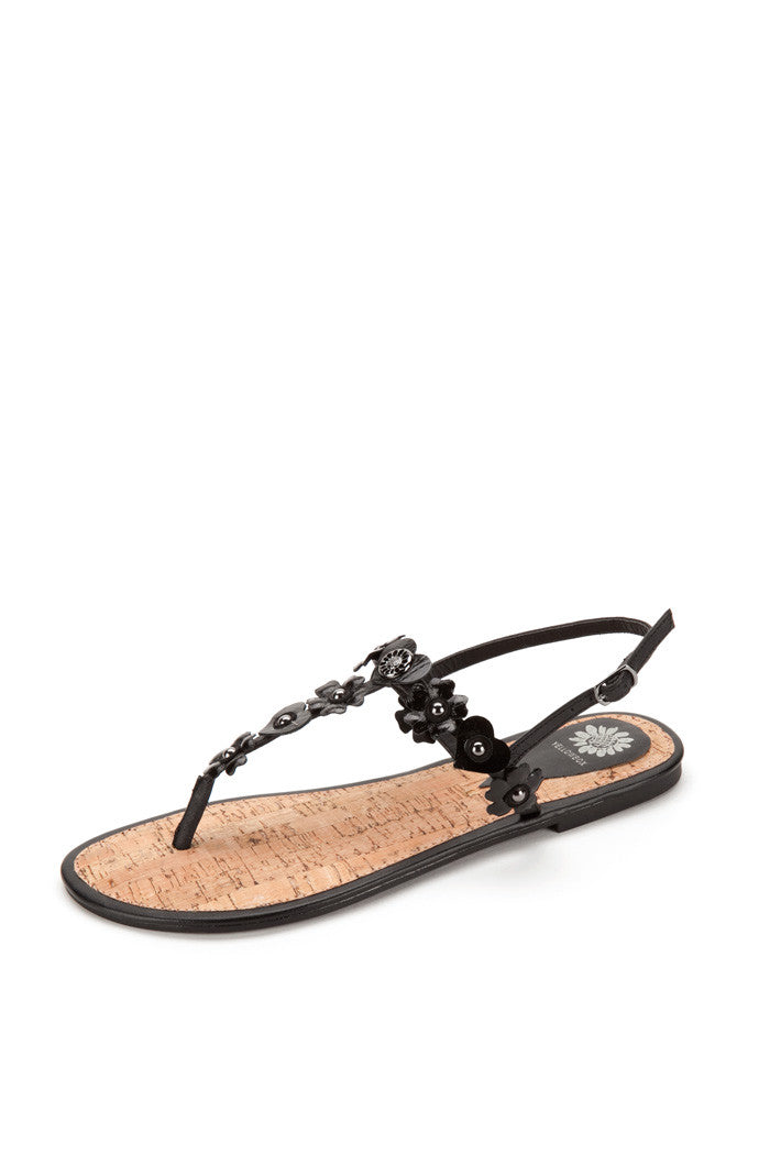 Honeysuckle Sandal in Black