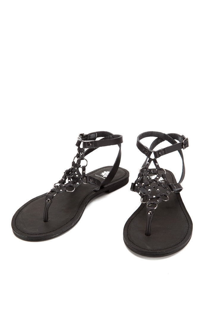 Jeriel Sandal in Black