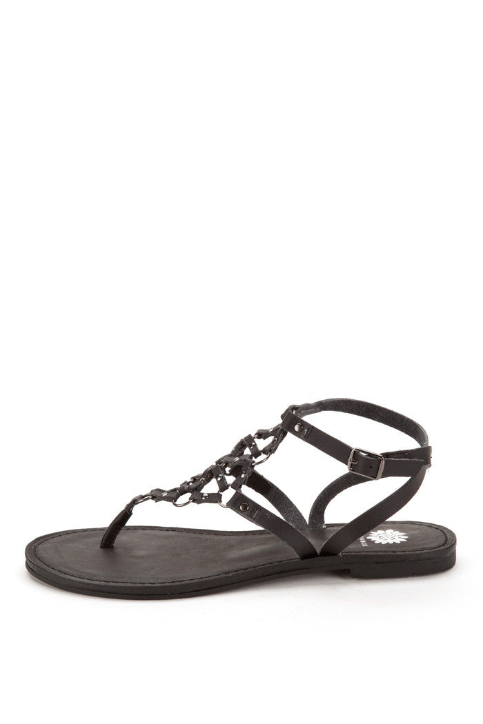 Jeriel Sandal in Black