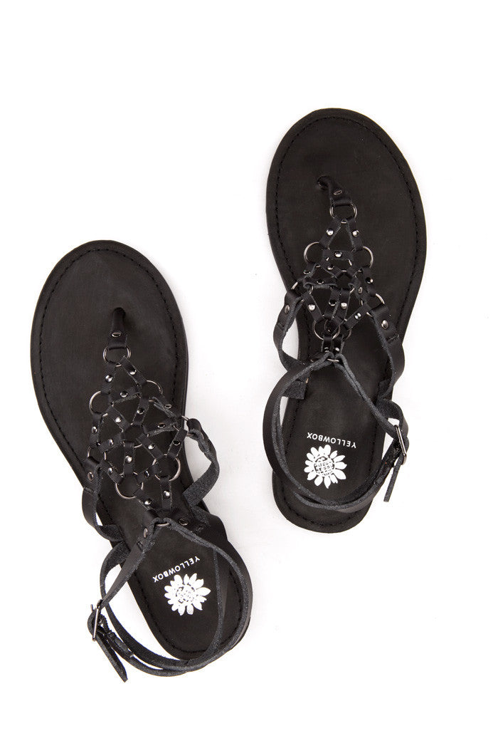 Jeriel Sandal in Black