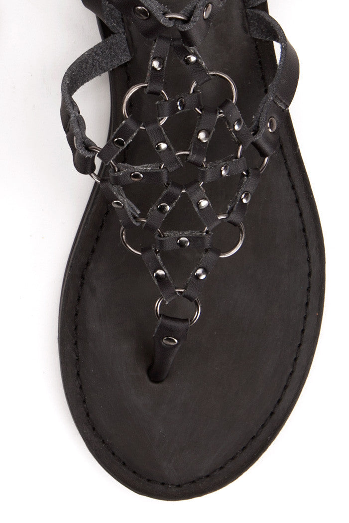 Jeriel Sandal in Black