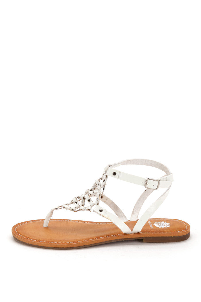 Jeriel Sandal in White