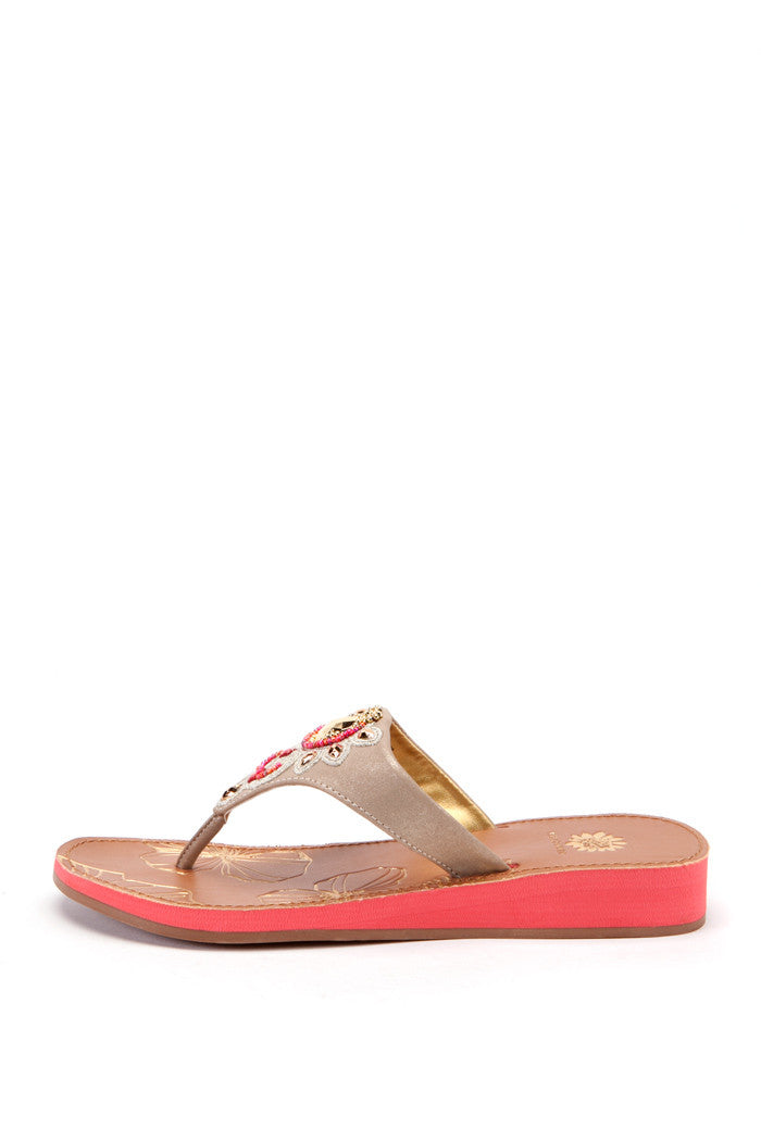 Nyoko Sandal in Gold