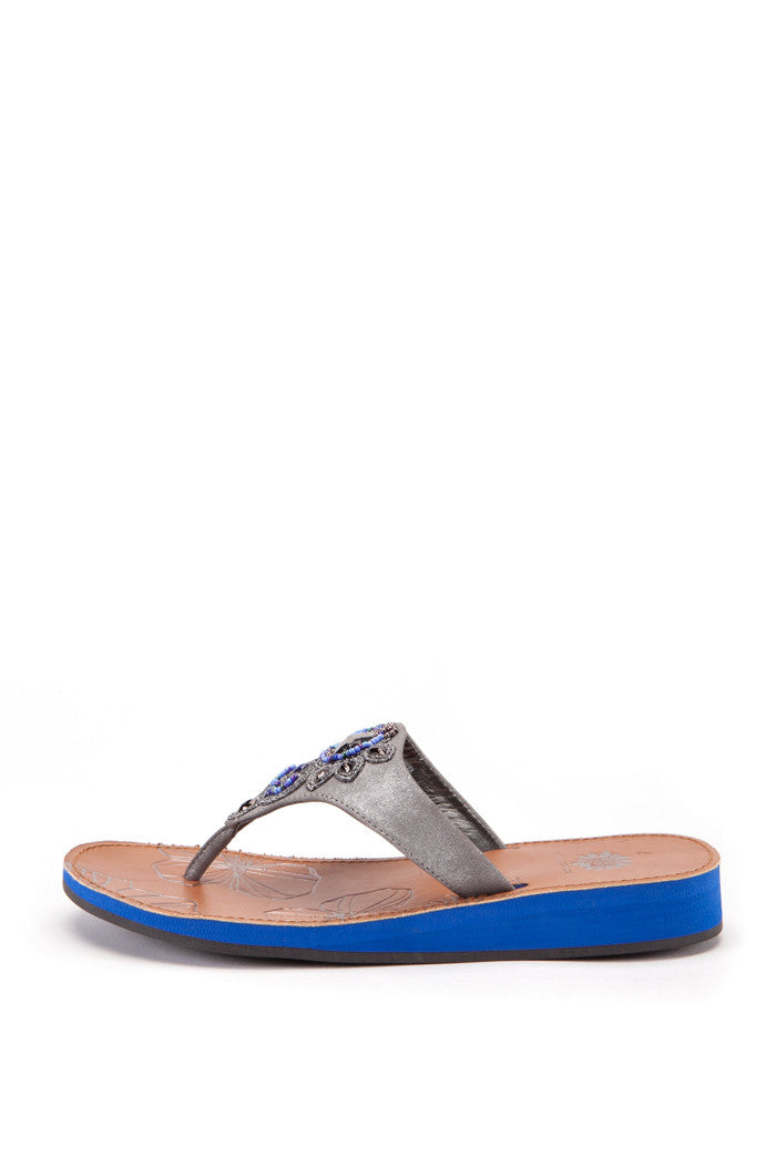 Nyoko Sandal in Pewter