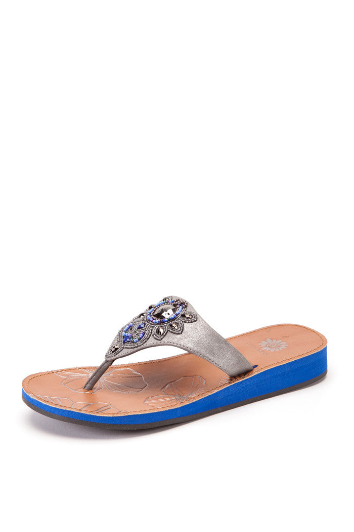 Nyoko Sandal in Pewter