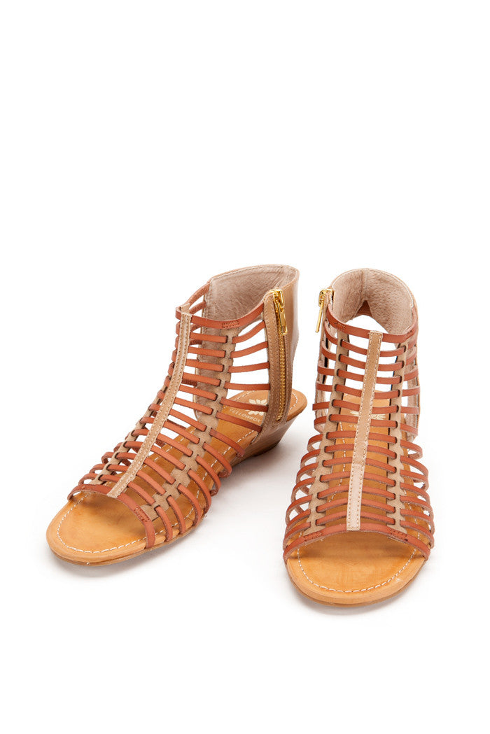 Taissa Sandal in Tan