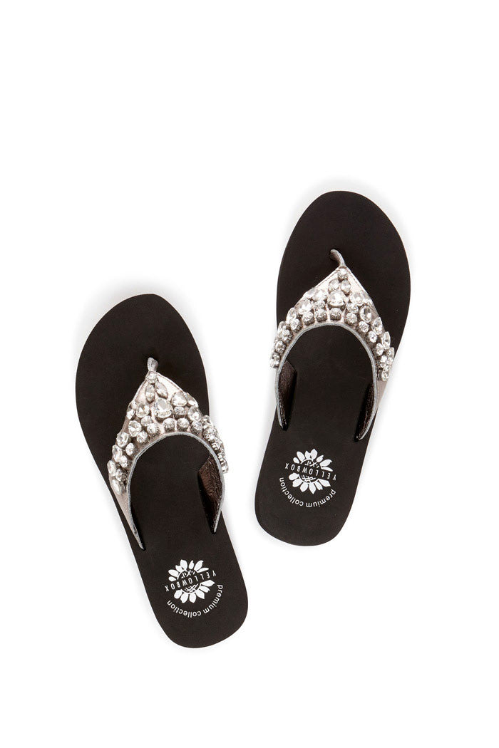 Zaida Flip-Flop in Pewter