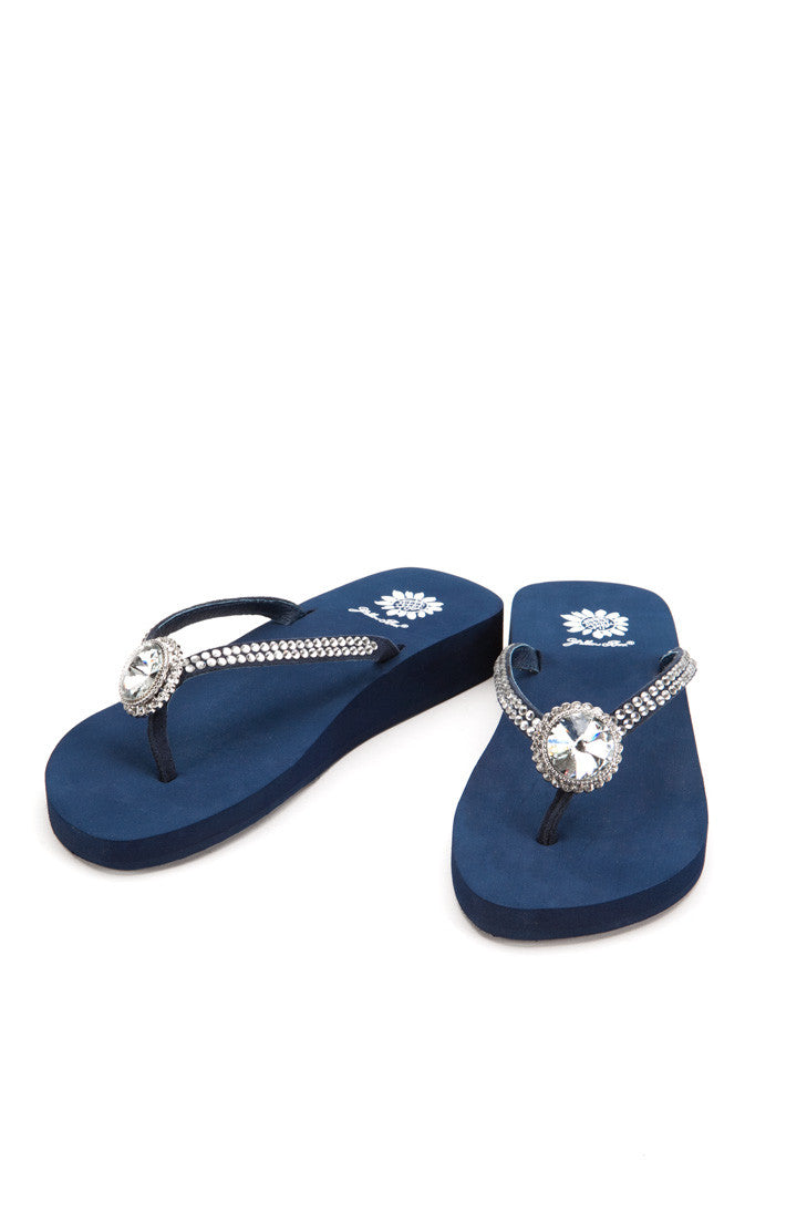 Fernanda Flip-Flop in Navy