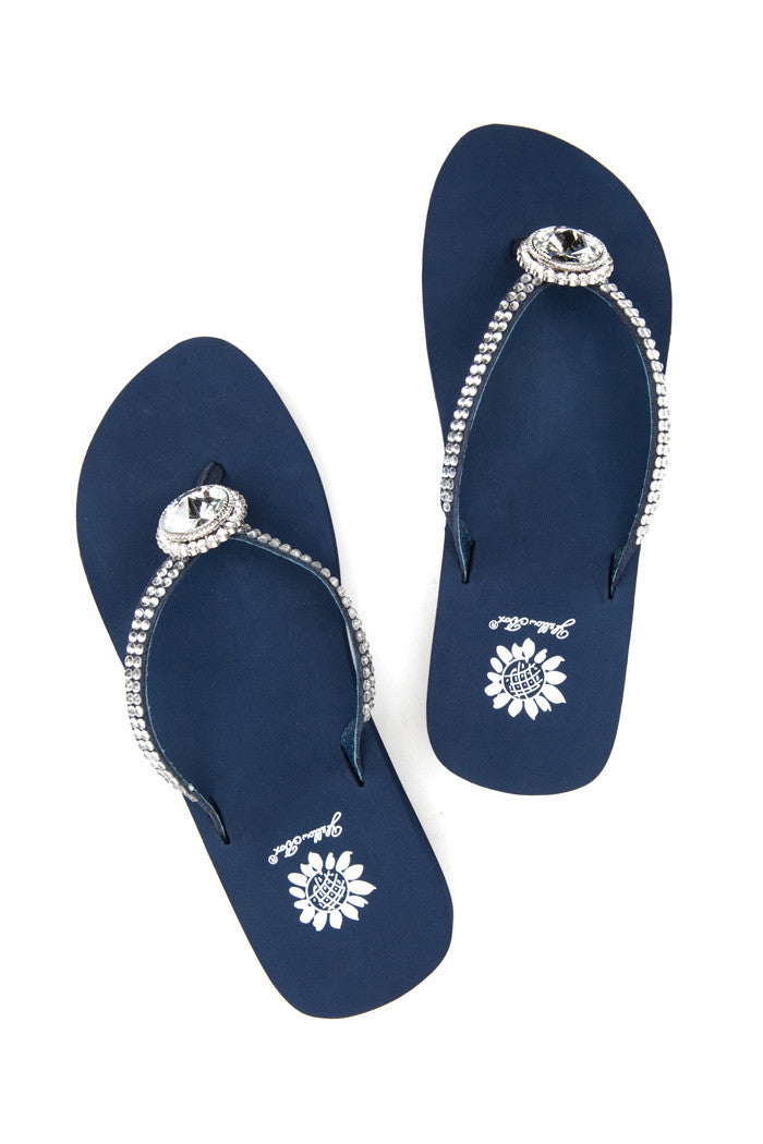 Fernanda Flip-Flop in Navy