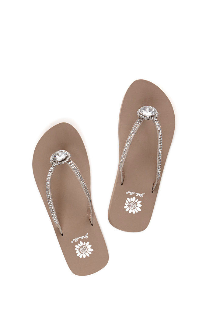Fernanda Flip-Flop in Rich Taupe