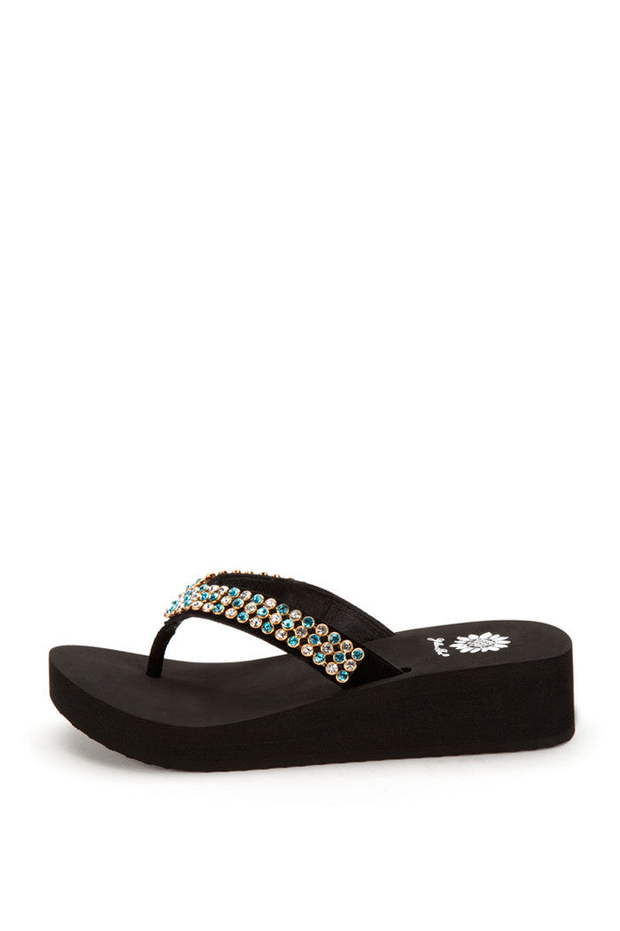 Lyris Flip-Flop in Turquoise