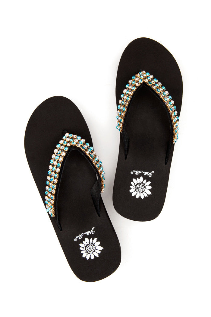 Lyris Flip-Flop in Turquoise