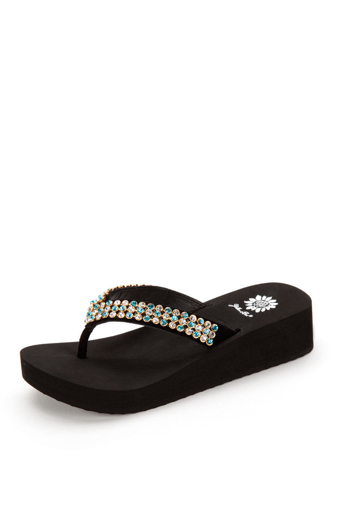 Lyris Flip-Flop in Turquoise