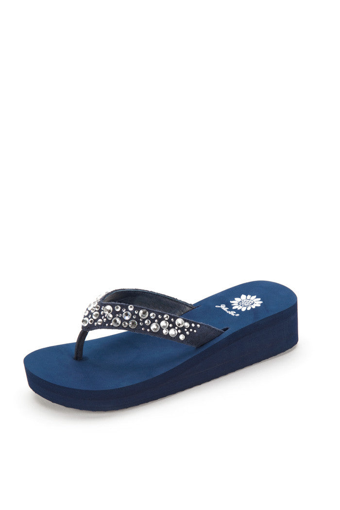 Elvina Flip-Flop in Navy